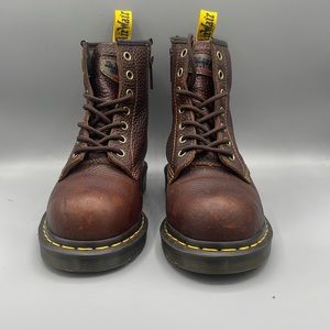 Dr Martens maple safety toe